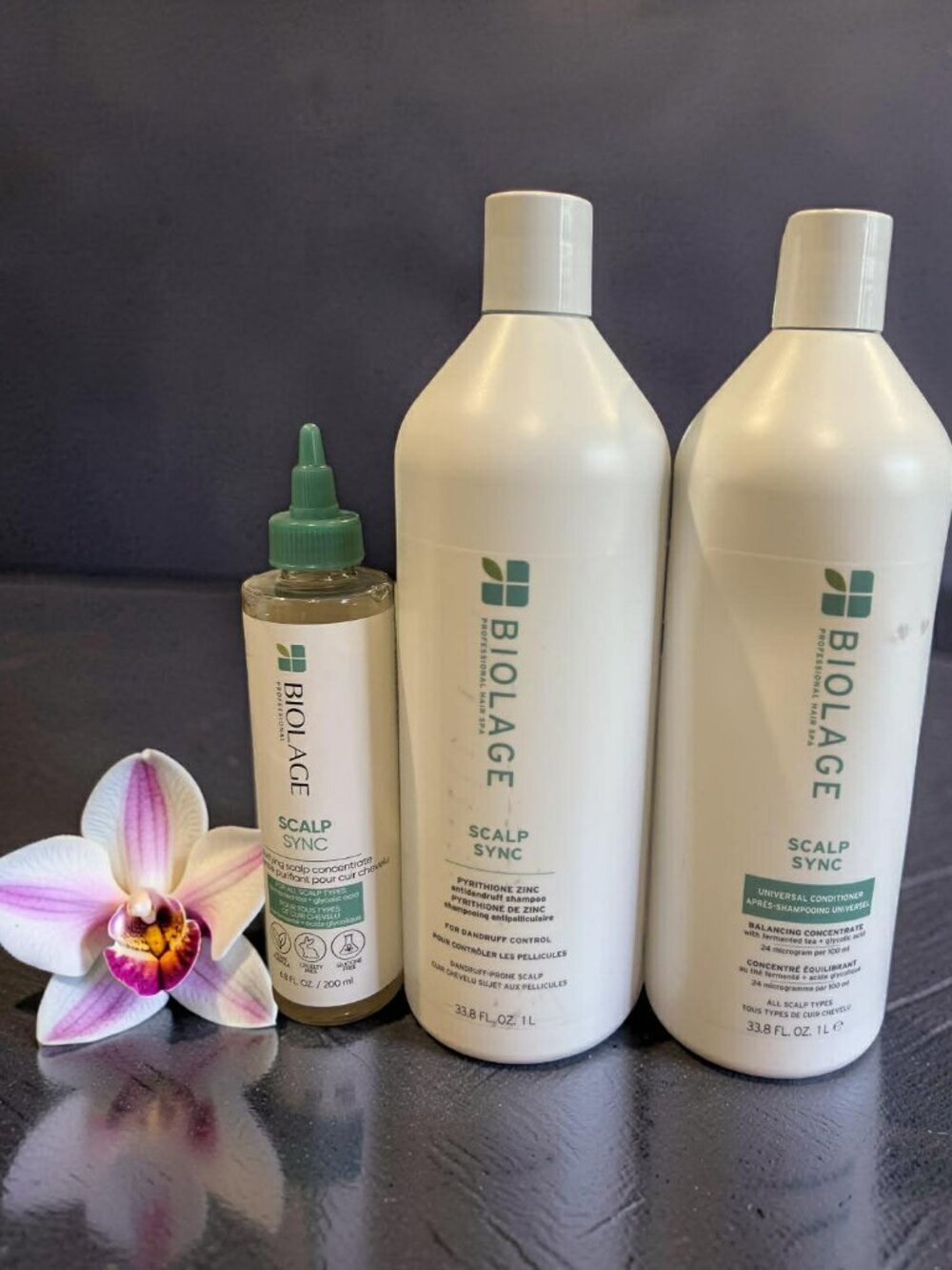 Biolage Scalp Sync Conditioner & Antidandruff Shampoo Purifying Concentrate